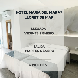 Hotel Maria del Mar - Salida Antes - Del 2 al 6 Enero 2026