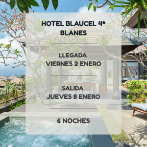 Blaucel Blanes - Del 2 al 8 Enero 2026